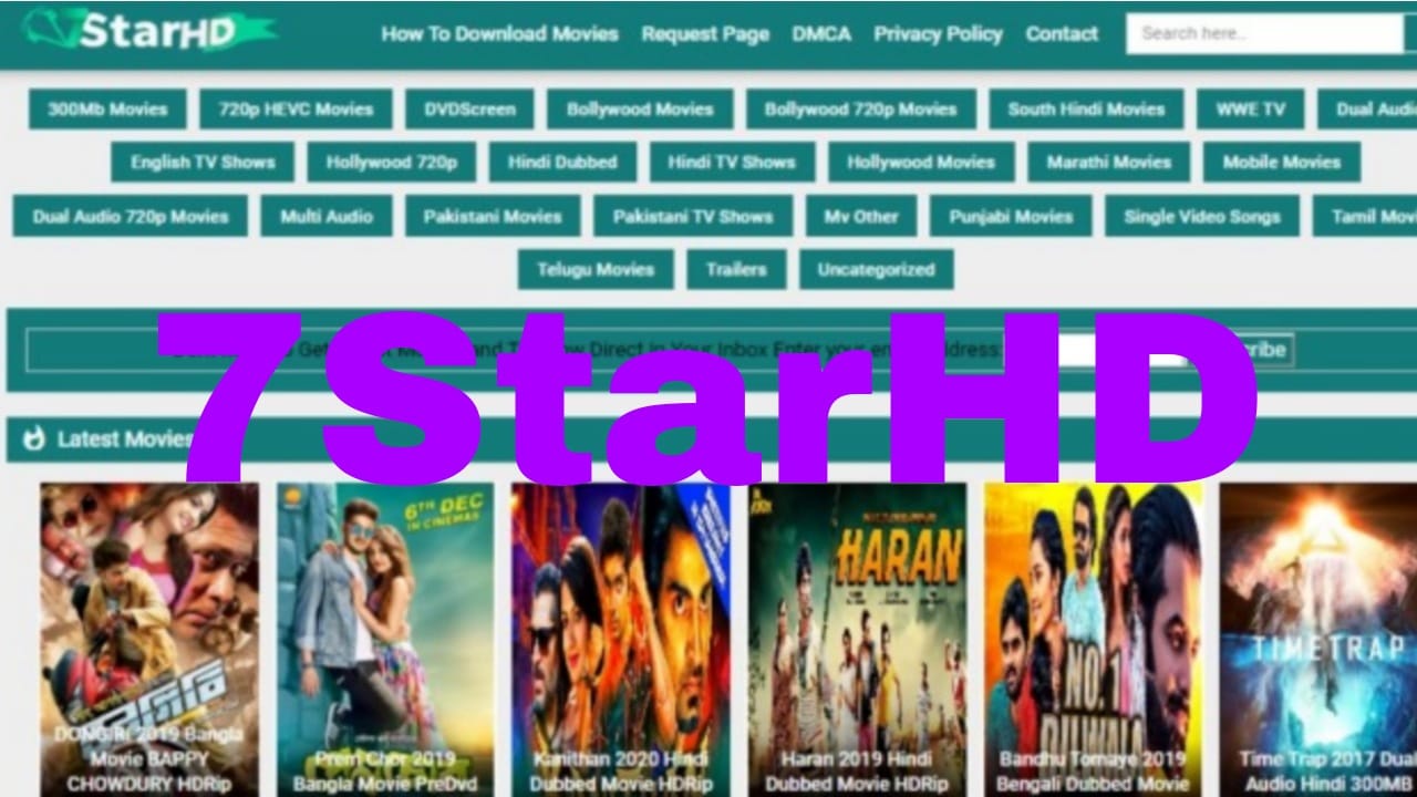 7StarHD 2021 – Dowload Latest Bollywood Hollywood Movies for free