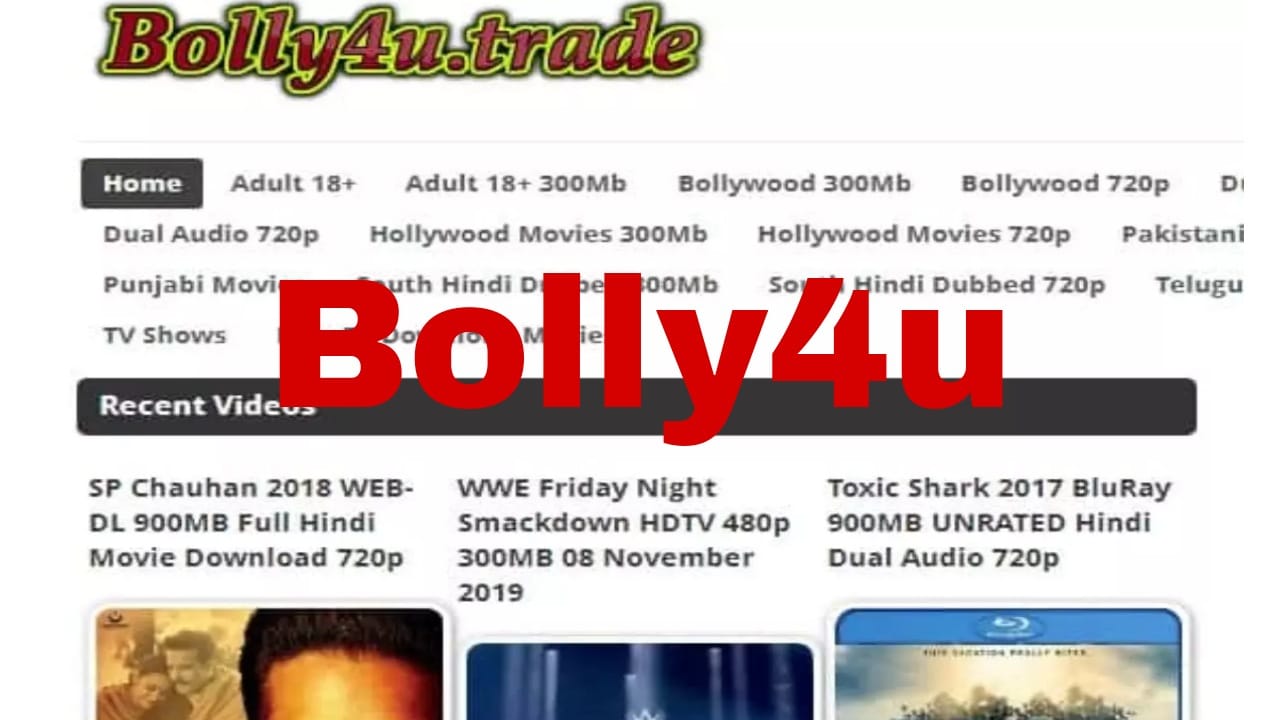 Bolly4u 2021- Download Latest Bollywood Hollywood Movies for free