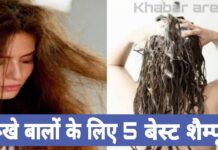रूखे बालों के लिए 5 बेस्ट शैम्पू - Best Shampoo for Dry Hair in Hindi